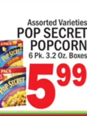 C Town POP SECRET POPCORN offer