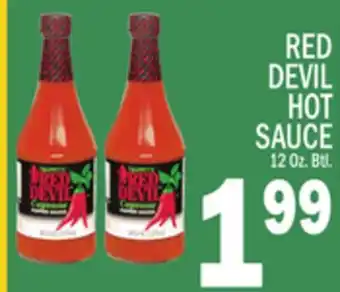 C Town RED DEVIL HOT SAUCE offer