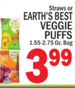 C Town EARTH'S BEST VEGGIE PUFFS offer