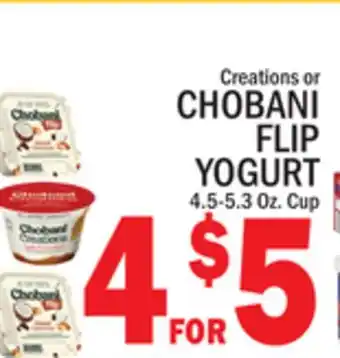 C Town CHOBANI FLIP YOGURT offer