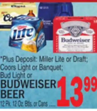 C Town BUDWEISER BEER offer