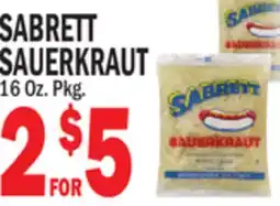 C Town SABRETT SAUERKRAUT offer