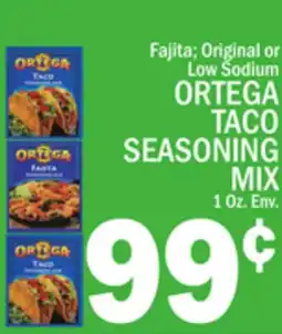 C Town ORTEGA TACO SEASONING MIX offer