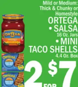 C Town ORTEGA • SALSA offer