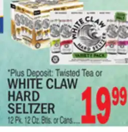 C Town WHITE CLAW HARD SELTZER offer