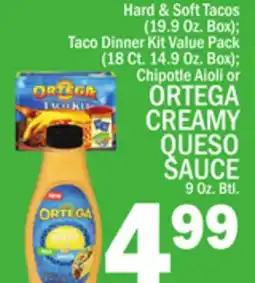 C Town ORTEGA CREAMY QUESO SAUCE offer