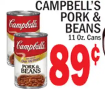 C Town CAMPBELL'S PORK & BEANS offer