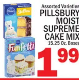 C Town PILLSBURY MOIST SUPREME CAKE MIX offer