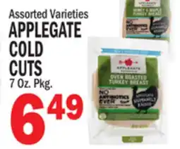 C Town APPLEGATE COLD CUTS offer