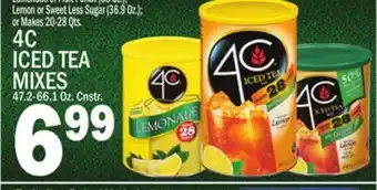 C Town 4C ICED TEA MIXES offer