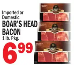 C Town BOAR'S HEAD BACON offer