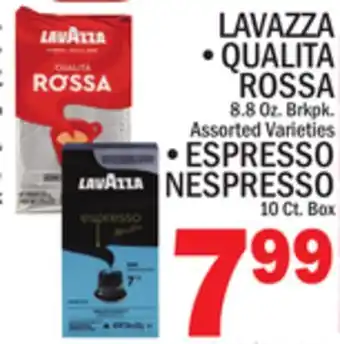 C Town LAVAZZA QUALITA ROSSA offer