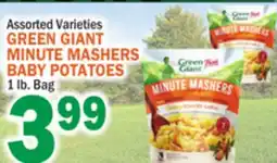 C Town GREEN GIANT MINUTE MASHERS BABY POTATOES offer