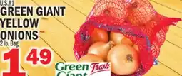 C Town GREEN GIANT YELLOW ONIONS offer