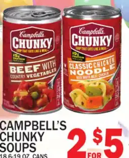 C Town CAMPBELL'S CHUNKY SOUPS offer