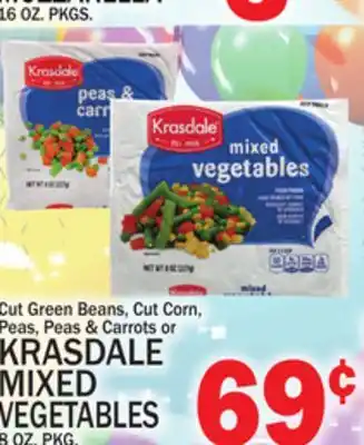 C Town KRASDALE MIXED VEGETABLES offer