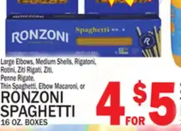 C Town RONZONI SPAGHETTI offer