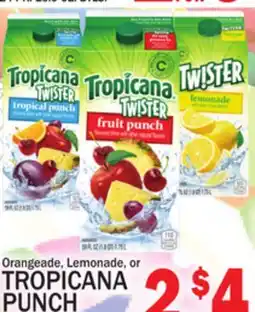 C Town TROPICANA PUNCH offer