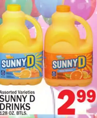 C Town SUNNY D DRINKS offer