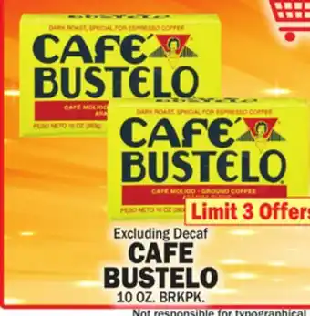 C Town CAFE BUSTELO offer