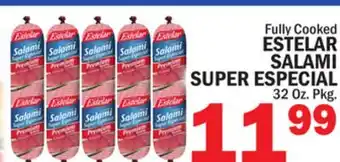 Bravo Supermarkets ESTELAR SALAMI SUPER ESPECIAL offer