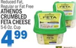 Bravo Supermarkets ATHENOS CRUMBLED FETA CHEESE offer