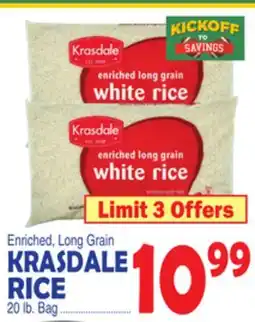 Bravo Supermarkets KRASDALE RICE offer