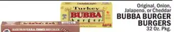 Bravo Supermarkets BUBBA BURGER BURGERS offer