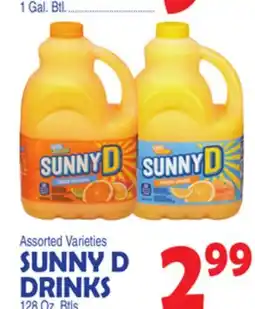 Bravo Supermarkets SUNNY D DRINKS offer