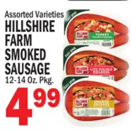 Bravo Supermarkets HILLSHIRE FARM SMOKED SAUSAGE offer