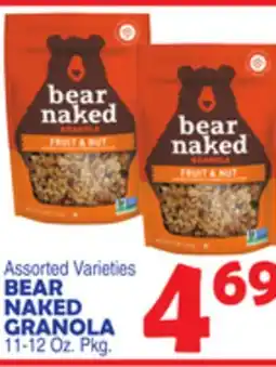 Bravo Supermarkets BEAR NAKED GRANOLA offer