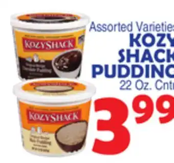 Bravo Supermarkets KOZY SHACK PUDDING offer