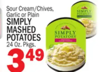 Bravo Supermarkets SIMPLY MASHED POTATOES offer