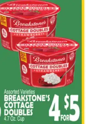 Bravo Supermarkets BREAKSTONE'S COTTAGE DOUBLES offer