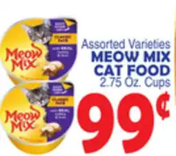 Bravo Supermarkets MEOW MIX CAT FOOD offer