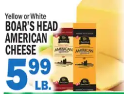 Bravo Supermarkets BOAR'S HEAD AMERICAN AMERICAN CHEESE offer