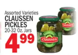 Bravo Supermarkets CLAUSSEN PICKLES offer