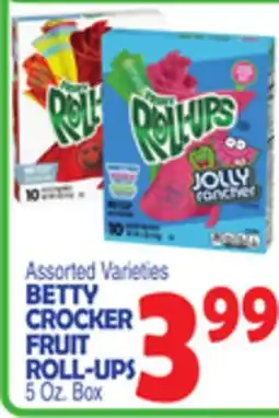 Bravo Supermarkets BETTY CROCKER FRUIT ROLL-UPS offer