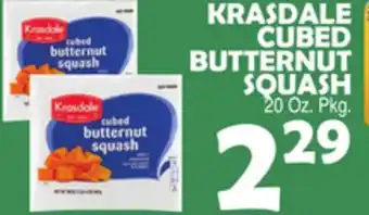 Bravo Supermarkets KRASDALE CUBED BUTTERNUT SQUASH offer