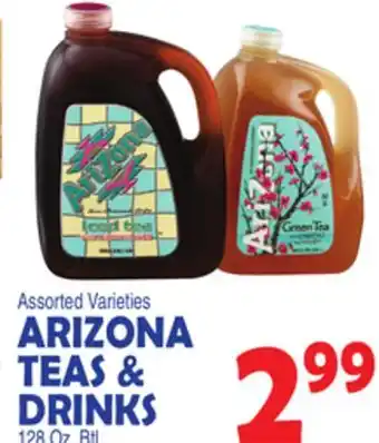 Bravo Supermarkets ARIZONA TEAS & DRINKS offer