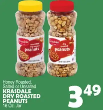 Bravo Supermarkets KRASDALE DRY ROASTED PEANUTS offer