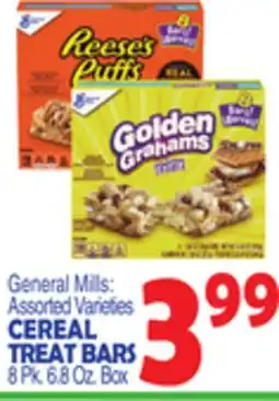 Bravo Supermarkets GENERAL MILLS CEREAL TREAT BARS offer