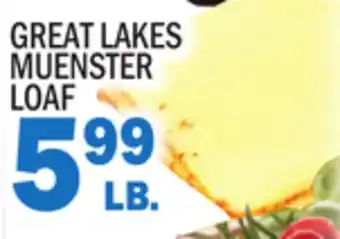 Bravo Supermarkets GREAT LAKES MUENSTER LOAF offer