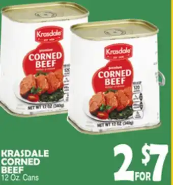 Bravo Supermarkets KRASDALE CORNED BEEF offer