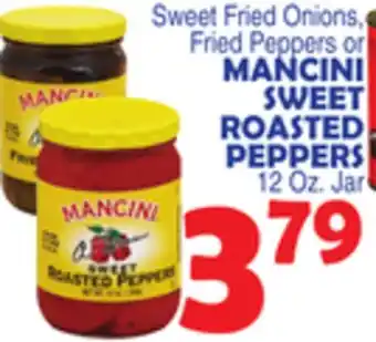 Bravo Supermarkets MANCINI SWEET ROASTED PEPPERS offer