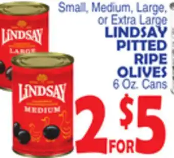 Bravo Supermarkets LINDSAY PITTED RIPE OLIVES offer