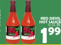 Bravo Supermarkets RED DEVIL HOT SAUCE offer