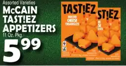 Bravo Supermarkets McCAIN TAST!EZ APPETIZERS offer