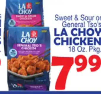 Bravo Supermarkets LA CHOY CHICKEN offer