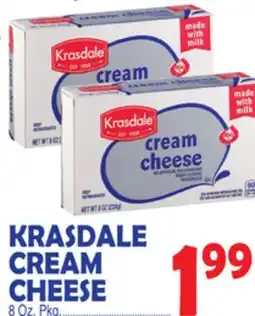 Bravo Supermarkets KRASDALE CREAM CHEESE offer